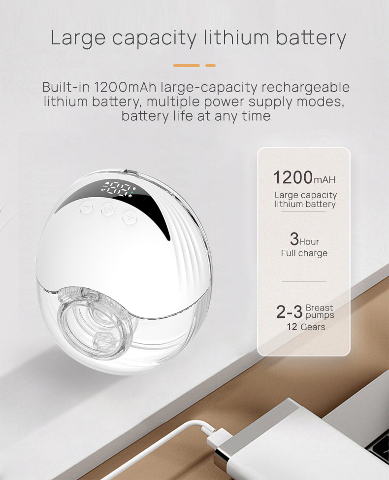 Hands Free Breast Pump 🍼